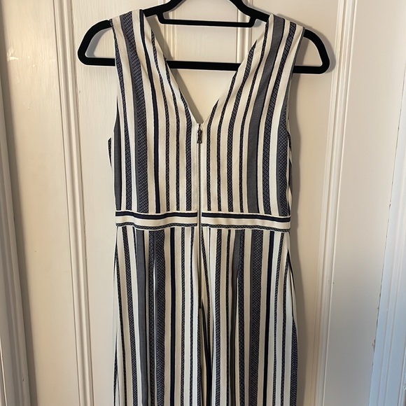Alice + Olivia blue and white striped jumpsuit - Picture 7 of 7